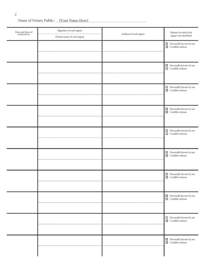 Notary Journal - Image 6