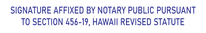 Signature By Notary Statement - Image 2