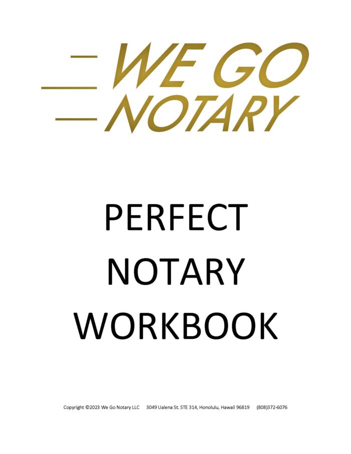 Perfect Notary Workbook - Image 2